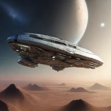 In the distant future, intergalactic spaceships are equipped with advanced AI systems that handle the steerage, ensuring precise navigation through uncharted cosmic territories.