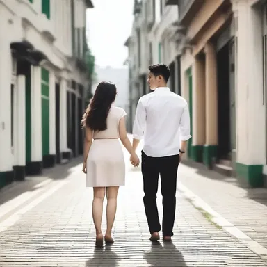 Despite their misgivings about their long-distance relationship, their love for each other kept them hopeful and committed.
