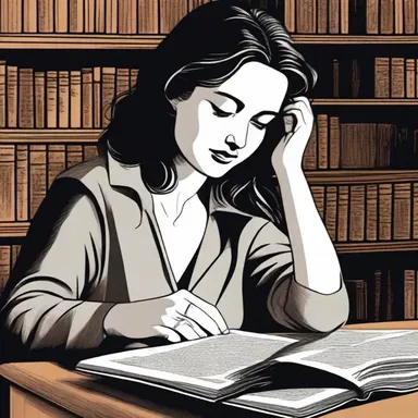 As she read the novel, a misgiving arose within her about the author's portrayal of certain characters.