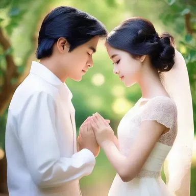 He took her hand and looked into her eyes with nothing but pure innocence, making her heart flutter with love.