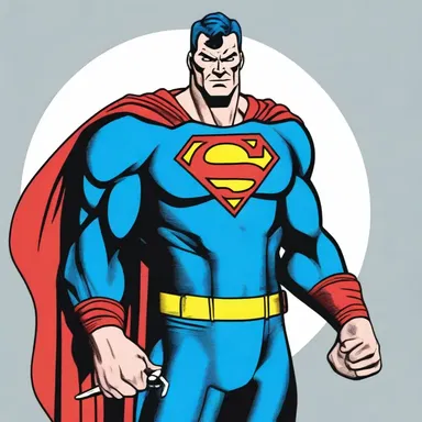 The superhero in the comic book fought against villains who sought radical changes, embodying conservatism by preserving justice and order.