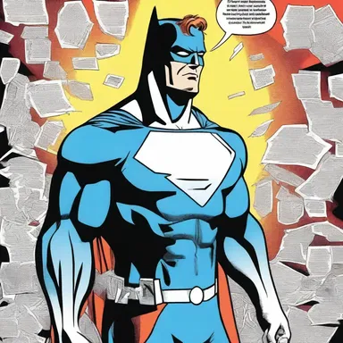 The superhero in the comic book fought against villains who sought radical changes, embodying conservatism by preserving justice and order.