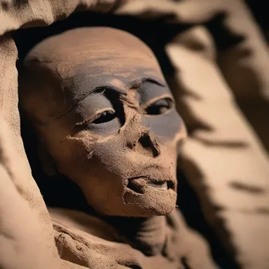 An autoradiograph of an ancient Egyptian mummy revealed fascinating details about the embalming process practiced at that time.