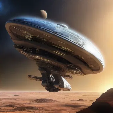 In the distant future, spaceships are powered by advanced technologies that harness and convert langleys of solar radiation into usable energy.