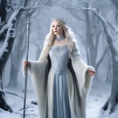 In the magical world of Narnia, the White Witch continually tries to keep the land in eternal winter.