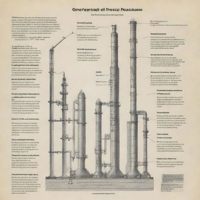 A drawing summarizing the challenges of Palestine and the importance of chemical engineering. Modern techniques in reactors illustrate the role of chemistry and engineering in this war.