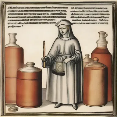 During the Middle Ages, nutrient agar was not readily available, so alternative substances were used as gelling agents in culture mediums.