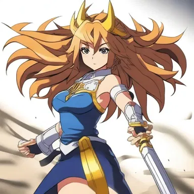 The main character in the anime series was a bey, aiming to become the strongest warrior.