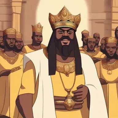 In the animated cartoon, the bey was depicted as a wise and just ruler, protecting his people.