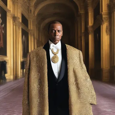 The bey, with his elegant attire and regal presence, often serves as a subject of admiration and inspiration in the art world.