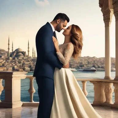 In the romantic novel set in Istanbul, the protagonist meets a charming bey who sweeps her off her feet with his charm and charisma.