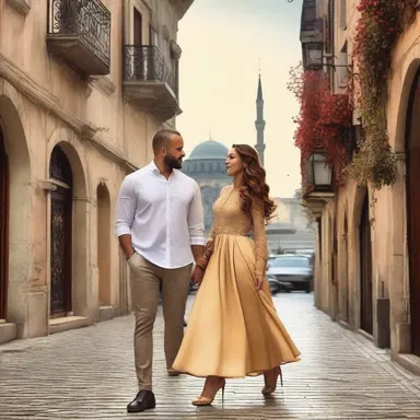 In the romantic novel set in Istanbul, the protagonist meets a charming bey who sweeps her off her feet with his charm and charisma.