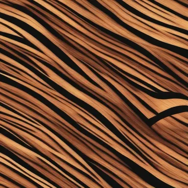 In African mythology, zebrawood is believed to possess protective properties and is often used in rituals and ceremonies to ward off evil spirits.