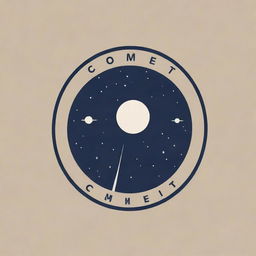 A 'coming soon' design under the logo of a brand named 'Comet' featuring four distinct natural phenomena.