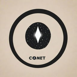 A 'coming soon' design under the logo of a brand named 'Comet', incorporated with four distinct natural phenomena and a distinctive 'coming soon' touch.