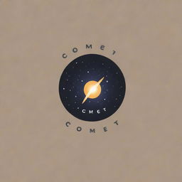 A 'coming soon' design under the logo of a brand named 'Comet', incorporated with four distinct natural phenomena and a distinctive 'coming soon' touch.