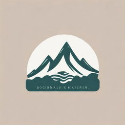 Design a natural-themed logo incorporating elements like mountains, trees, or waves. Include a 'coming soon' statement in a stylish font or a creative layout.