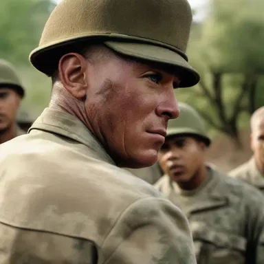 The movie depicted the emotional journey of a soldier demobing from military service and trying to adapt to civilian life.