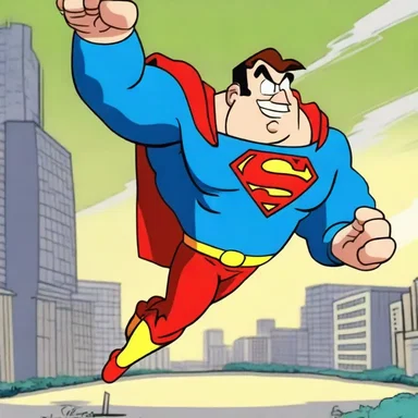 In the cartoon show, the character's excitement caused a surge of norepinephrine, giving them superhuman strength.