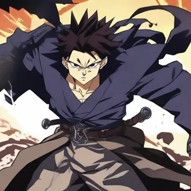 The main character in the anime series possessed unweary strength, allowing him to defeat his adversaries effortlessly.