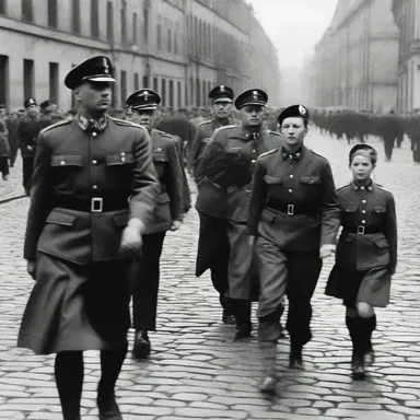 During World War II, the mere mention of the Nazis struck dread in the hearts of people across Europe.