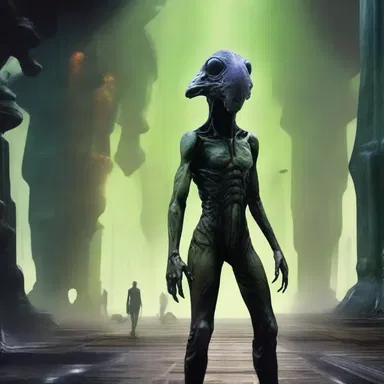 In the science fiction novel, the protagonist had a sense of dread as they prepared to confront the unknown alien species.
