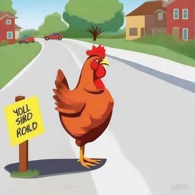 Why did the buttinsky chicken cross the road? To meddle in the neighbor's affairs on the other side!
