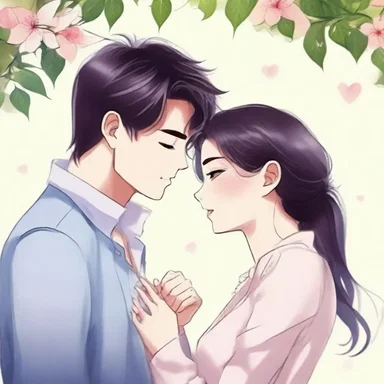 The charming protagonist's mesmerizing singing voice enthralled his love interest, making her fall deeply in love with him.