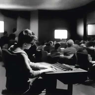 In cinema, programing can be compared to the scripting process, where developers write a sequence of instructions to guide the computer's actions, much like a film script guides the actions of actors on set.