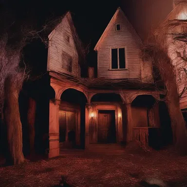 The programing of the haunted house attractions for Halloween night created a terrifying experience for the visitors.