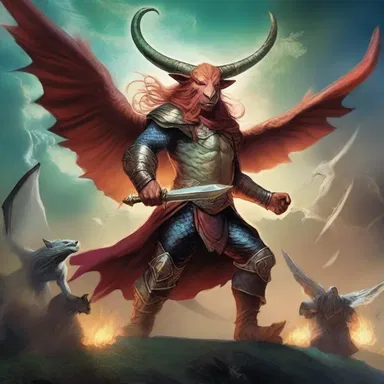 In the wacky world of this fantasy novel, mythical creatures and magical powers collide in epic battles.