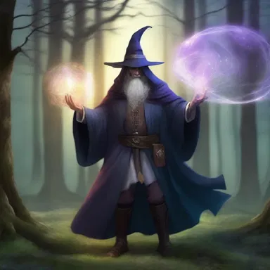 In the fantasy world, the power of magic is finite and can run out if not used wisely.