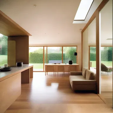 The architect designed the house with finite planning, ensuring that the rooms fit within a specific floor area.