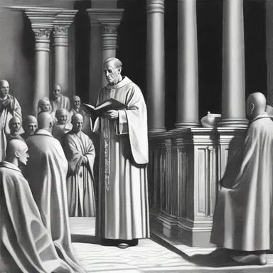 The priest delivered a sermon about the finite nature of human life, explaining that everyone must face death at some point.