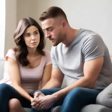She was baffled by her partner's contradictory actions and words.