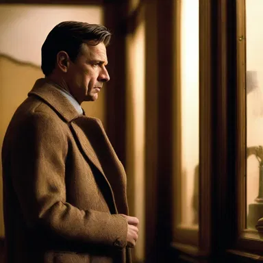 The detective in the movie was baffled by the intricate plot twists.