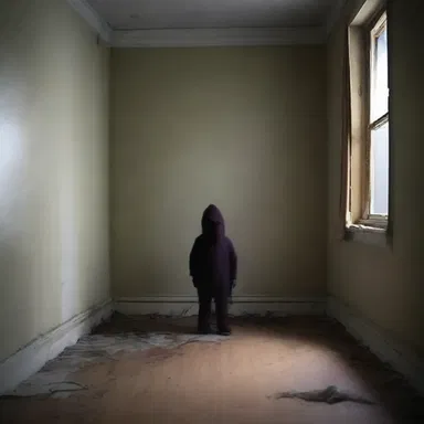 The sight of the menacing creature lurking in the dark corner of the room left the terrified family members baffled, wondering how it got inside.