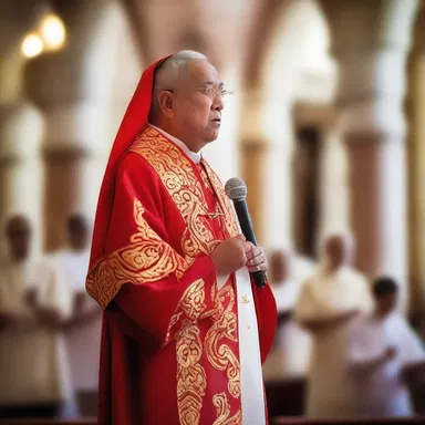 During the religious ceremony, the priest recited the sacred chants in sprechstimme, captivating the congregation with his expressive vocal style.