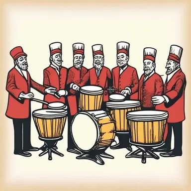 On the twelfth day of Christmas, my true love gave to me twelve drummers drumming.