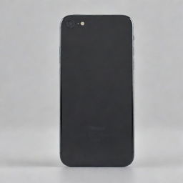 A sleek and shiny new iPhone in pristine condition with a modern and detailed background.