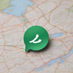 Generate an image suitable for a WhatsApp profile picture emphasizing themes of navigation and studying for exams, including elements like maps, compasses, books and study material.