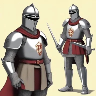 Why did the knight always wear a jambeau? Because he didn't want to get 'kneedy' in battle!