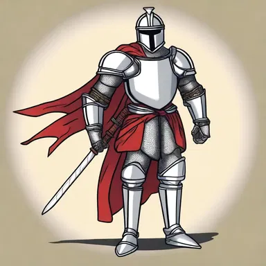 Why did the knight always wear a jambeau? Because he didn't want to get 'kneedy' in battle!