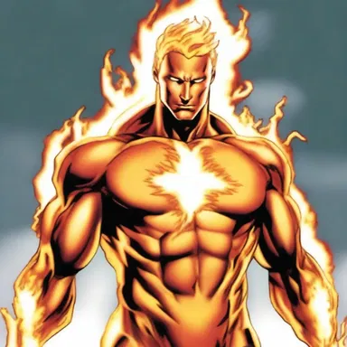In the Marvel comics, the character Human Torch is a pyrogen, able to generate and control fire.