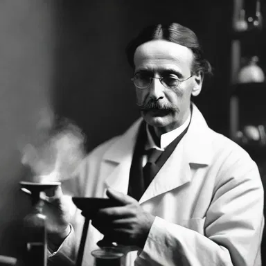 The protagonist in the novel discovered a pyrogenic compound that had the potential to revolutionize medicine.
