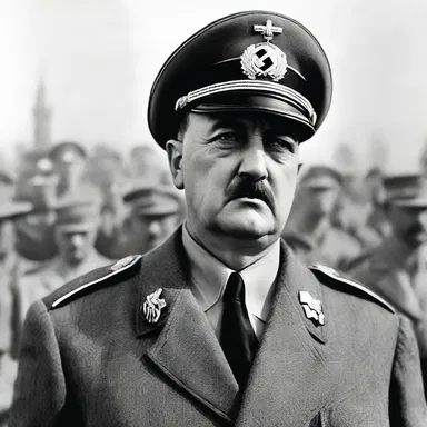 During World War II, Hitler capriciously changed his military strategies, causing confusion among his generals.