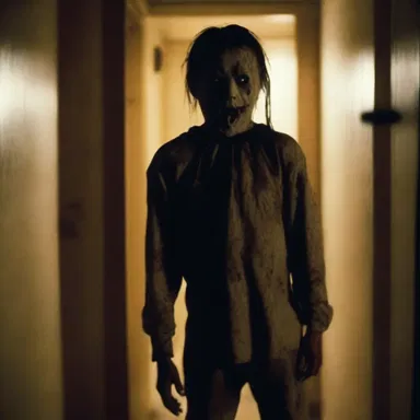 The horror movie relied on capriciously timed jump scares to constantly keep the audience on edge.
