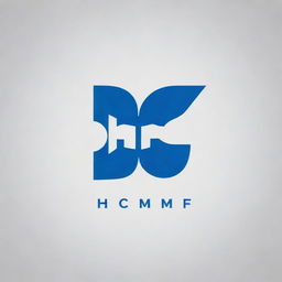 Create a visually compelling logo featuring the acronym 'HCMF'. The logo should be distinctive, professional, and intriguing.