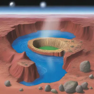 The formation of the Earth's crust involved the cooling and solidification of plutonic rocks beneath the surface, over millions of years.