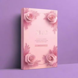 A high-quality 3D render of a feminine ebook cover